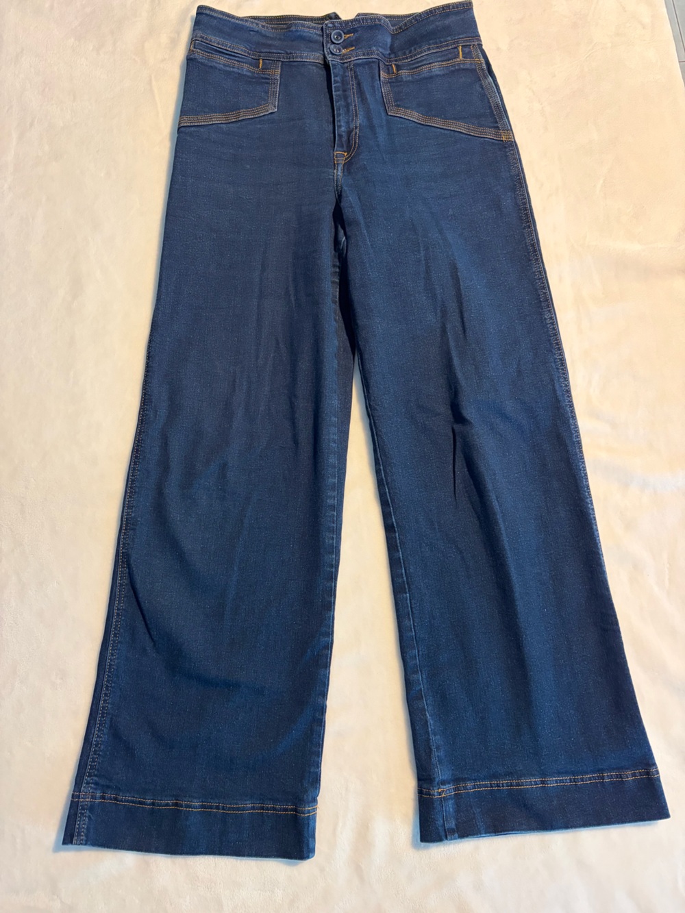 bagatelle Wide Straight Dark Blue Jeans